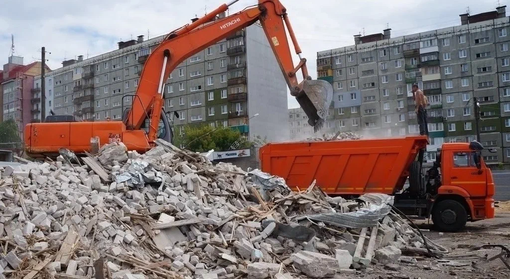 Профессиональный вывоз строительного мусора в Чайковском в октябре