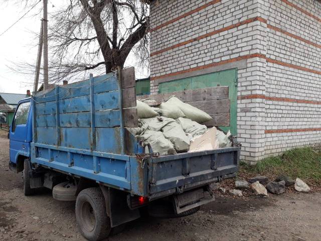 Вывоз мусора грузовым фургоном 3 тонны с утилизацией отходов в Чайковском в октябре