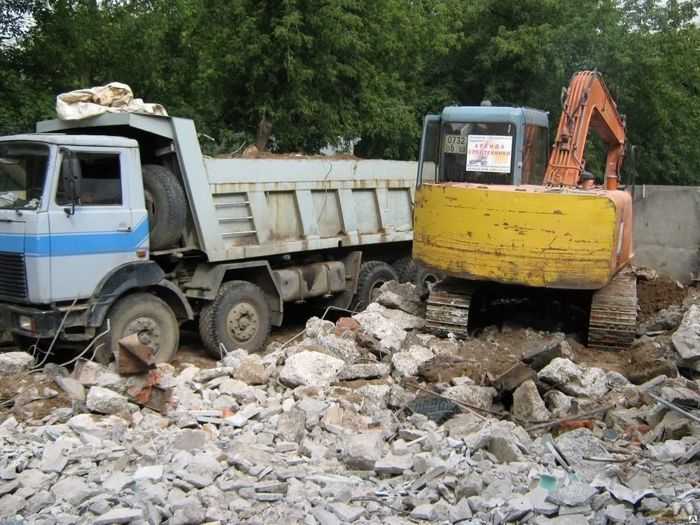 Вывоз бетонного боя и утилизация в Чайковском в октябре