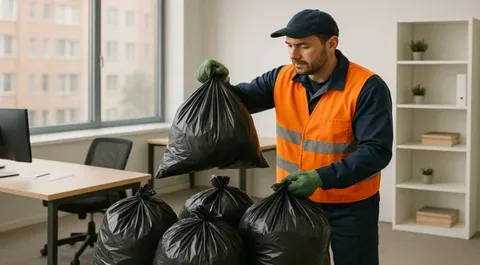 Уборка и вывоз мусора после мероприятий в Чайковском в октябре